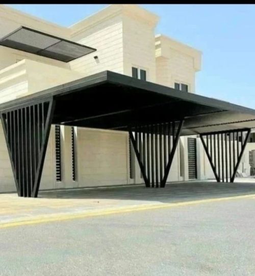 مظلات مواقف سيارات